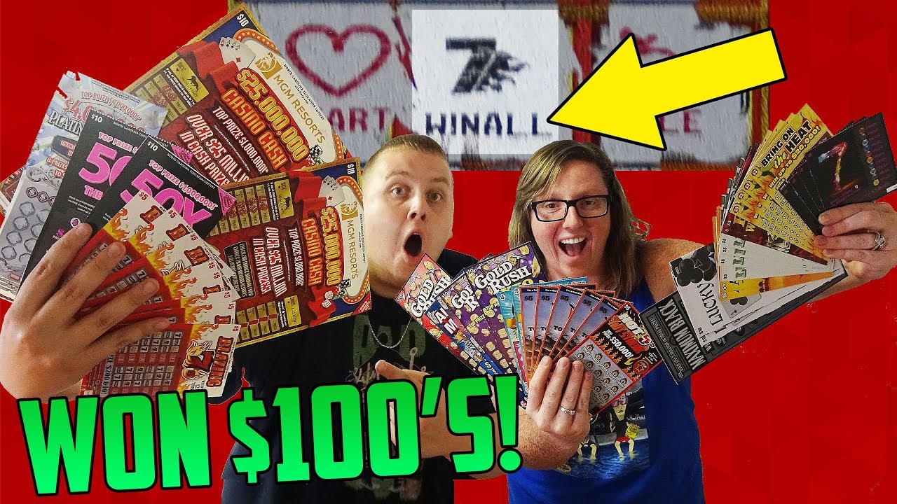Got Free Lottery Tickets and WON $100's! Lottery Tickets Scratch Off