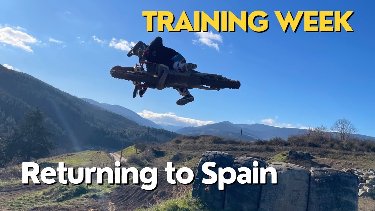 Back to Spain for Super Enduro Training