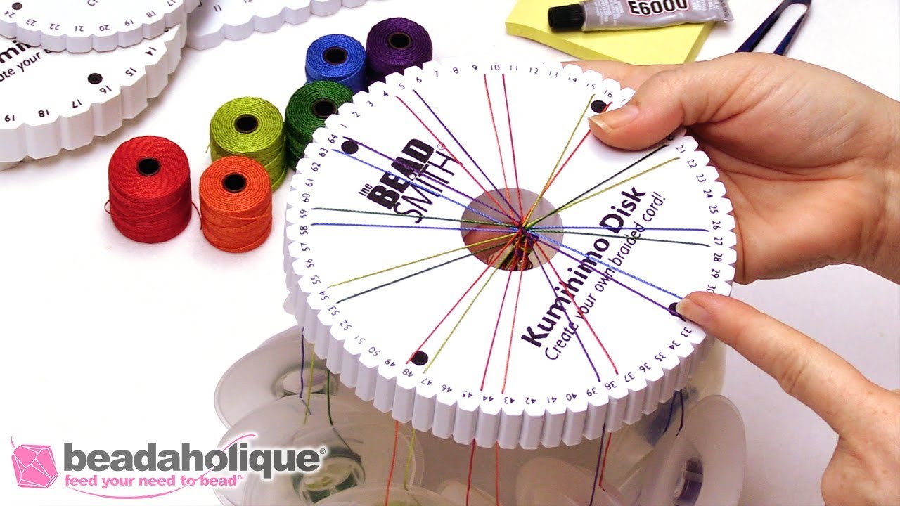 How To Make a 24 Warp Kumihimo Round Braid