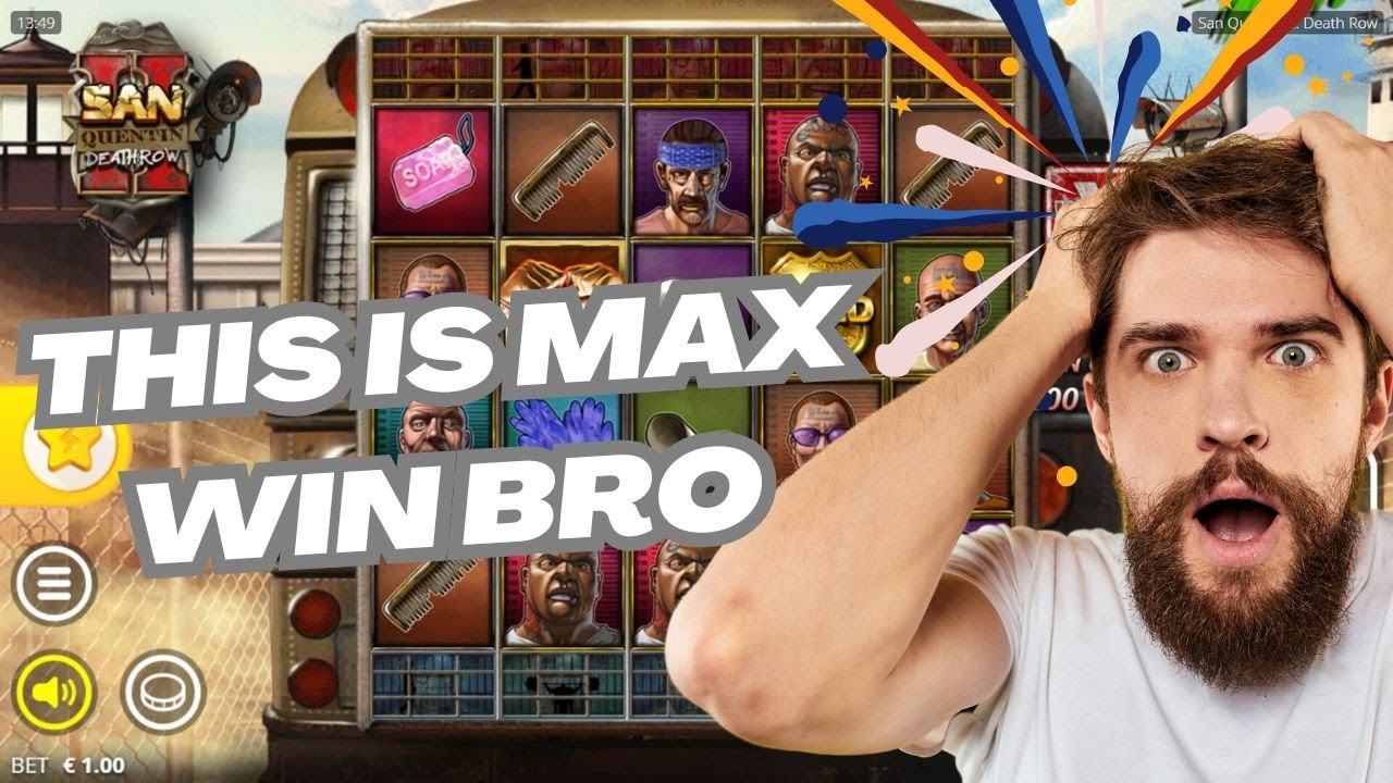 San Quentin 2: Death Row 🔥 THIS IS MAX WIN BRO !! 😮 WIN 200,000x 💸 by Nolimit City