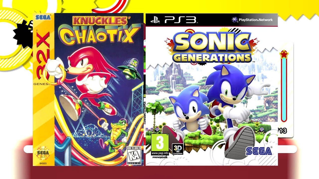 Knuckles Chaotix Door into Summer and Sonic Generations Collection Room Music Fused!!