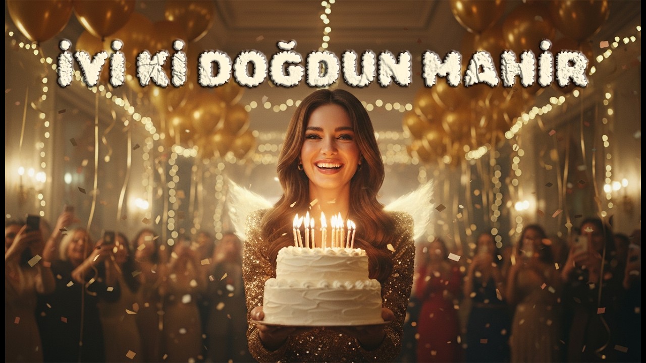 Doğum Günün Kutlu Olsun Mahir - İsme Özel İyi Ki Doğdun Şarkıları