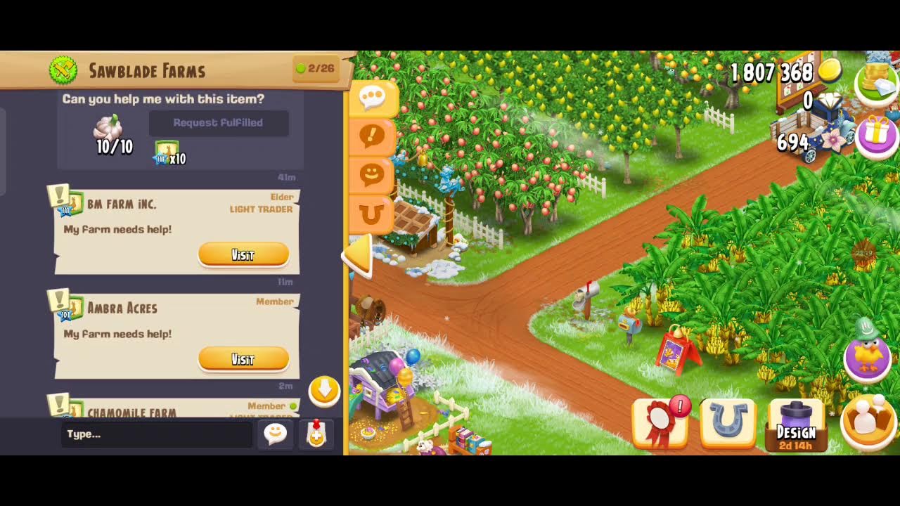 hayday game play level 93