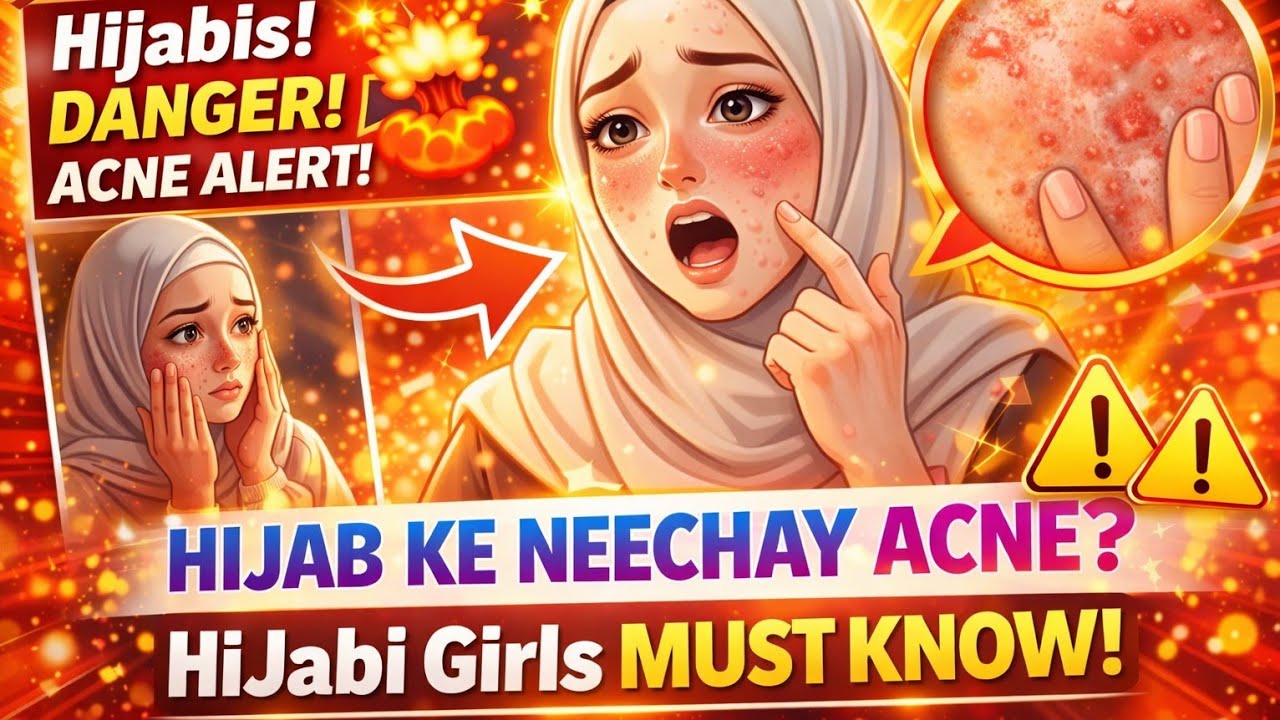 95% Hijabi Girls Ye Mistake Kar Rahi Hain… Isliye Acne Ho Raha Hai!