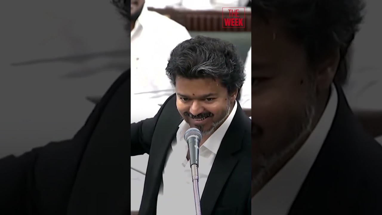 Tamil Nadu chief minister Vijay concludes assembly speech in cinematic style!