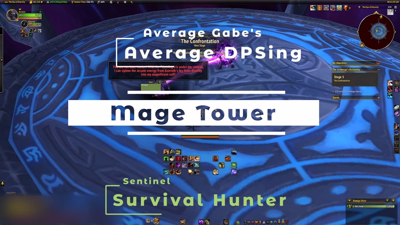 Survival Hunter | Mage Tower | TWW 12.0 Midnight Pre Patch