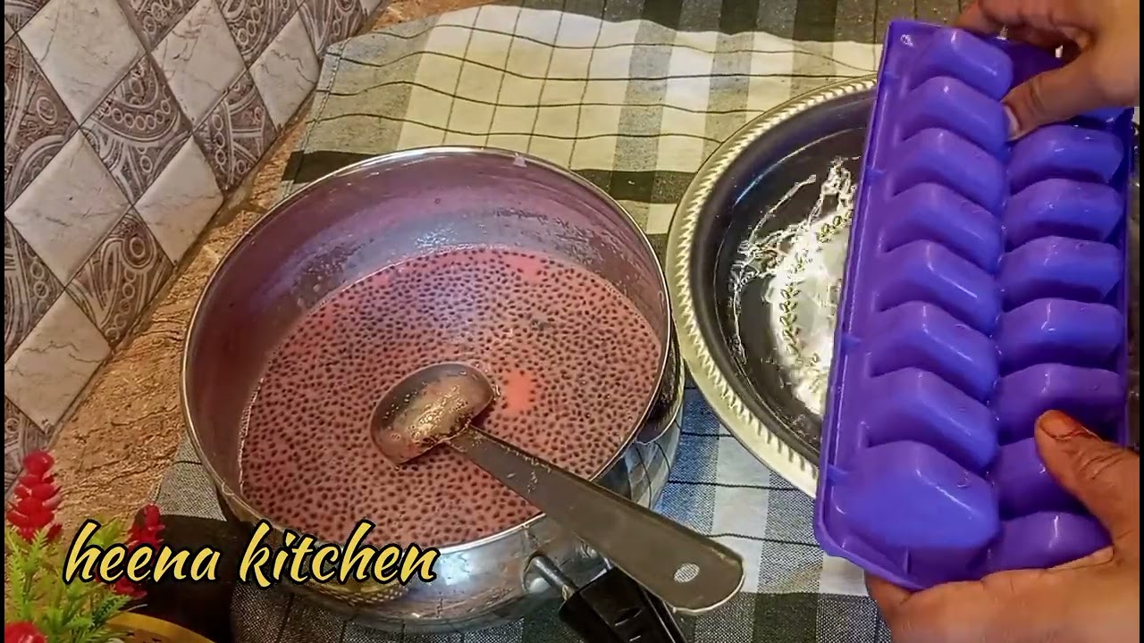 அடிக்கிற வெயிலுக்கு சில்லென்று இந்த 2layer agar desert try pannuga /iftar timukum super#heen kitchen
