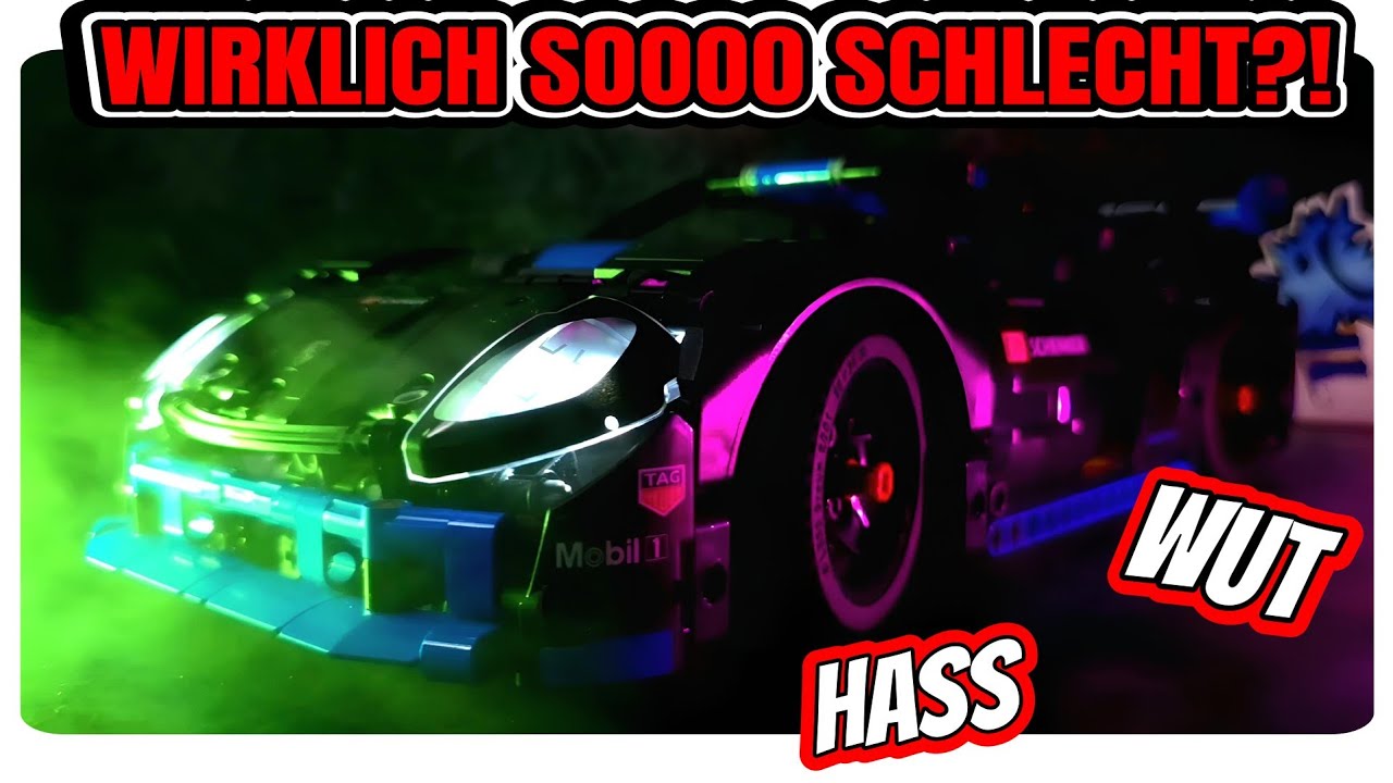 RC Lego Spaß 42176 Porsche ist einfach Mega!