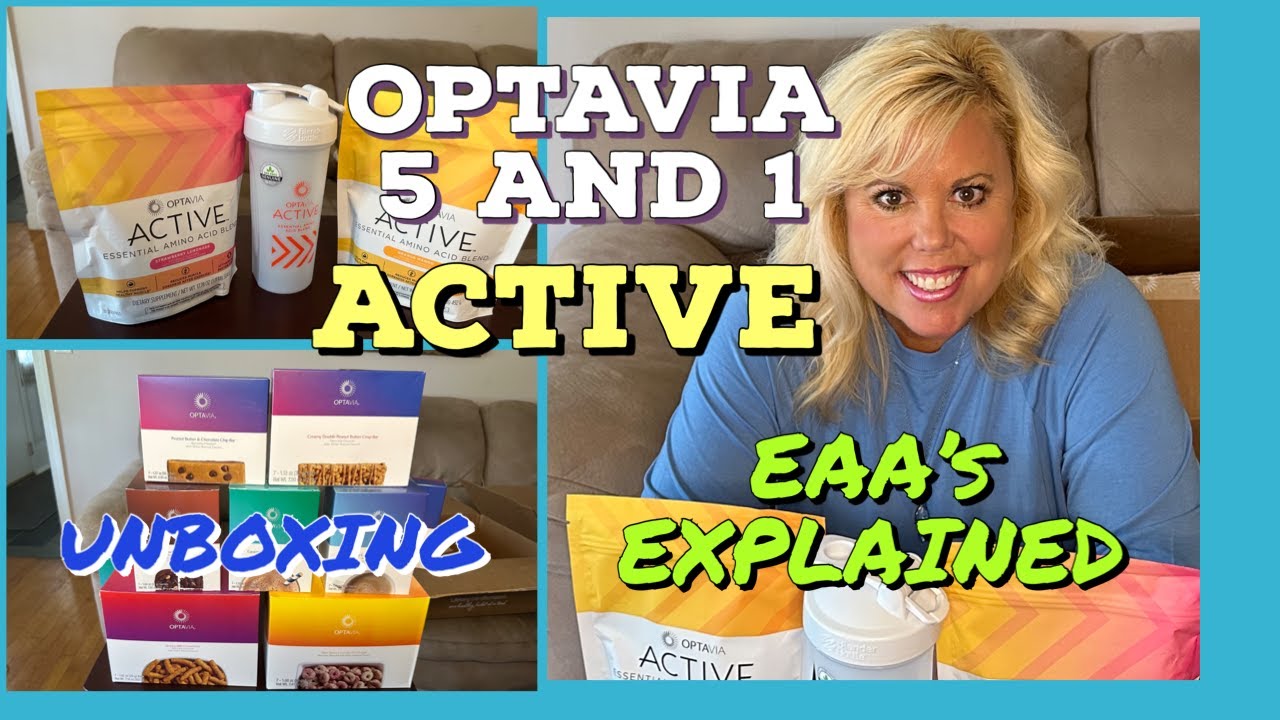 THE NEW OPTAVIA ACTIVE EXPLAINED!! + OPTAVIA UNBOXING + WHAT'S NEXT?