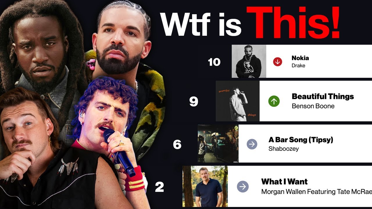 The Worst Billboard Top 10 Ever..
