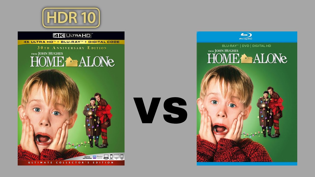 ▶ Comparison of Home Alone 4K (HDR10) Vs Remastered Edition