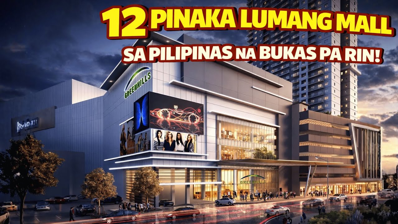 12 PINAKA LUMANG MALL SA PILIPINAS NA BUKAS PA RIN!