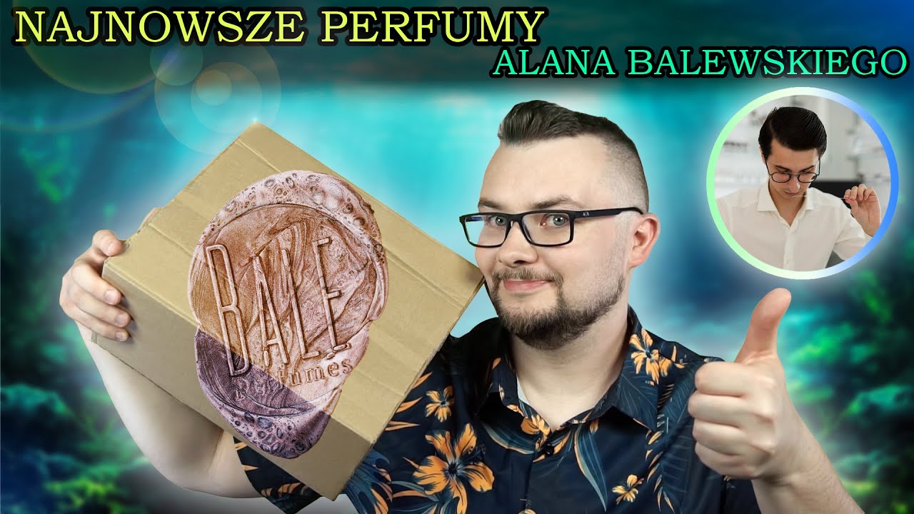 Alan Balewski: Bale Perfumes - unboxing całej serii bursztynowej. Złoto z nad Bałtyku