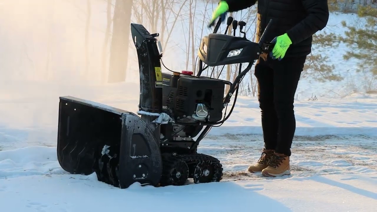 Telavetoinen lumilinko 13 hv talvimoottorilla