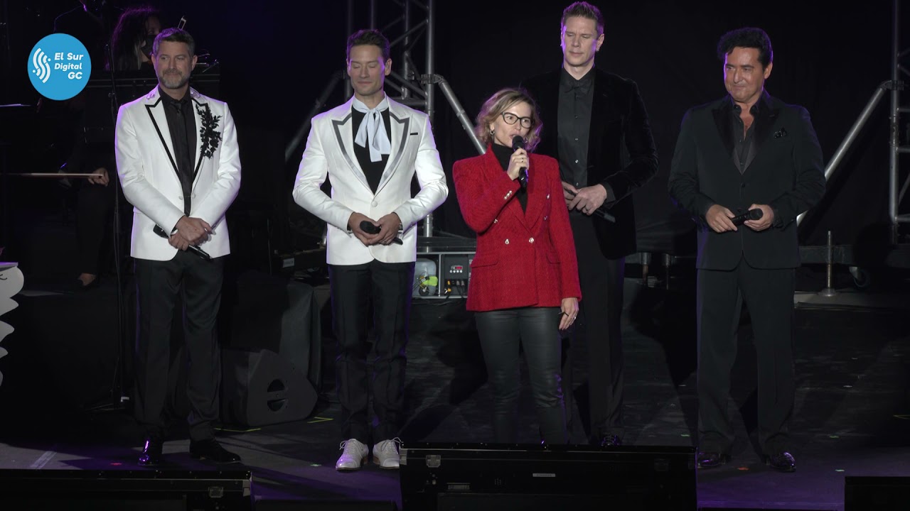 @CarlosMarinTV  Il Divo ilumina la navidad en Maspalomas. Último concierto de Il Divo.