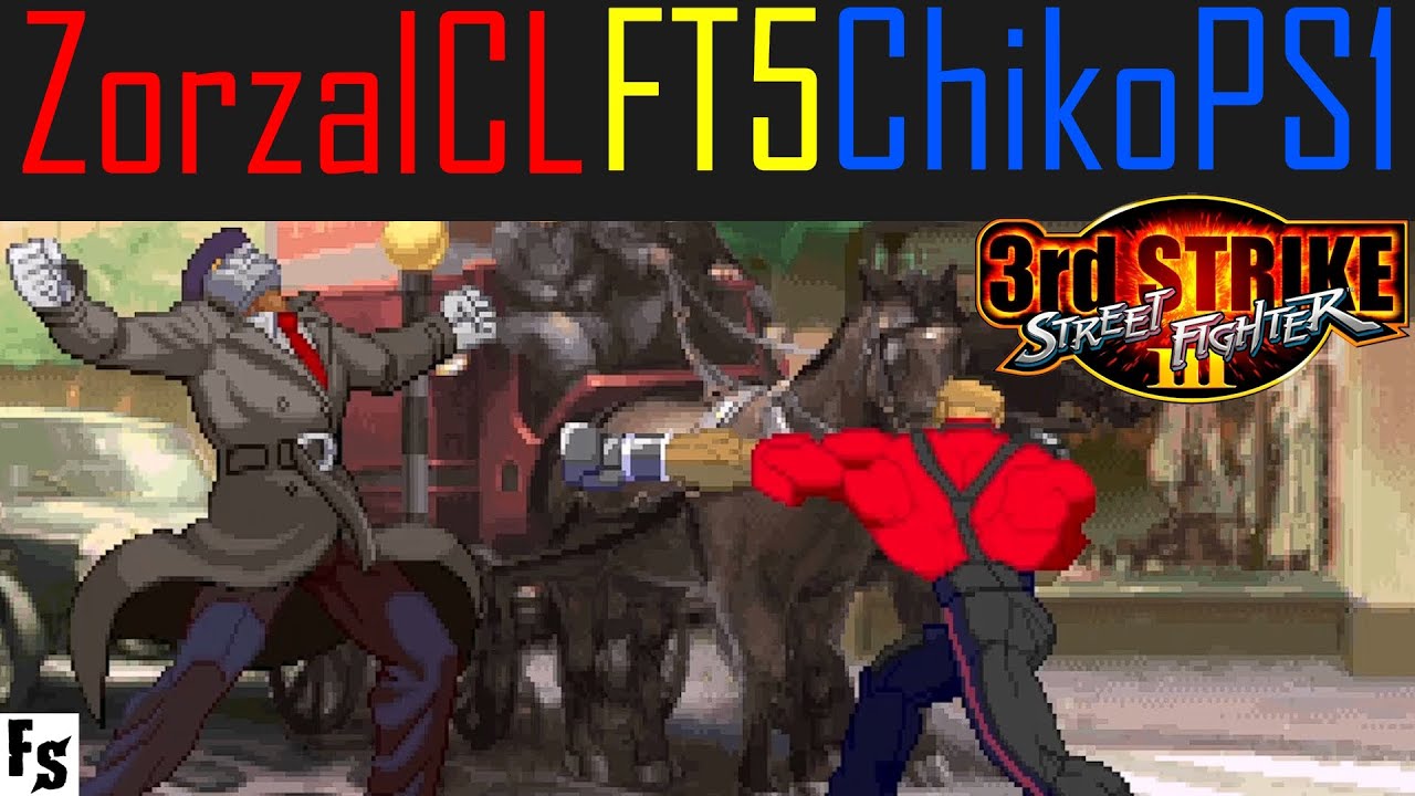Street Fighter III: Third Strike - ZorzalCL [Q] vs ChikoPS1 [Dudley] (Fightcade FT5)