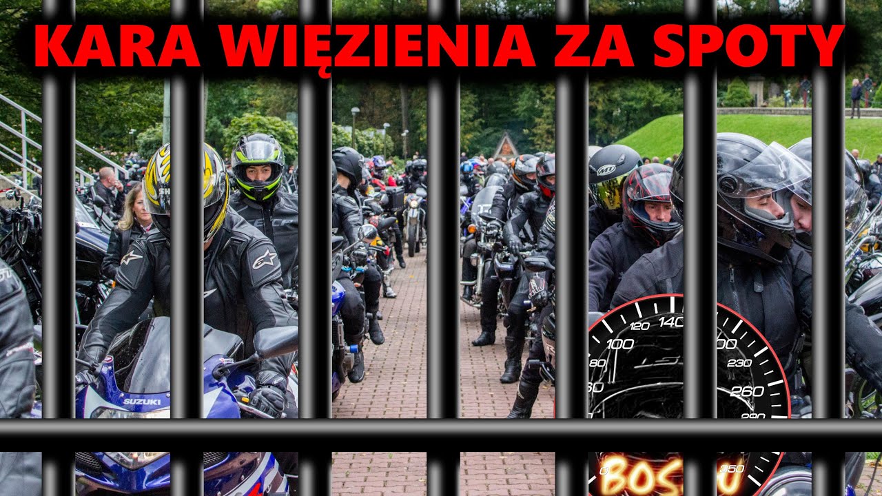 Kara więzienia za spotkanie z kolegami na moto?