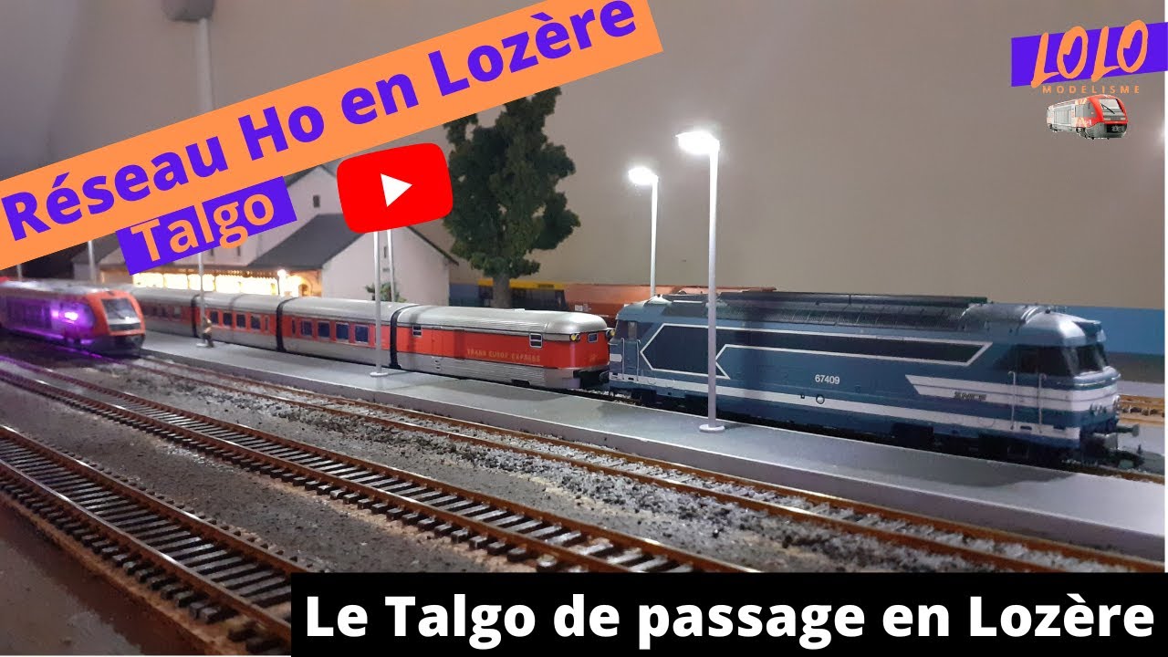 le Talgo de passage en Lozère