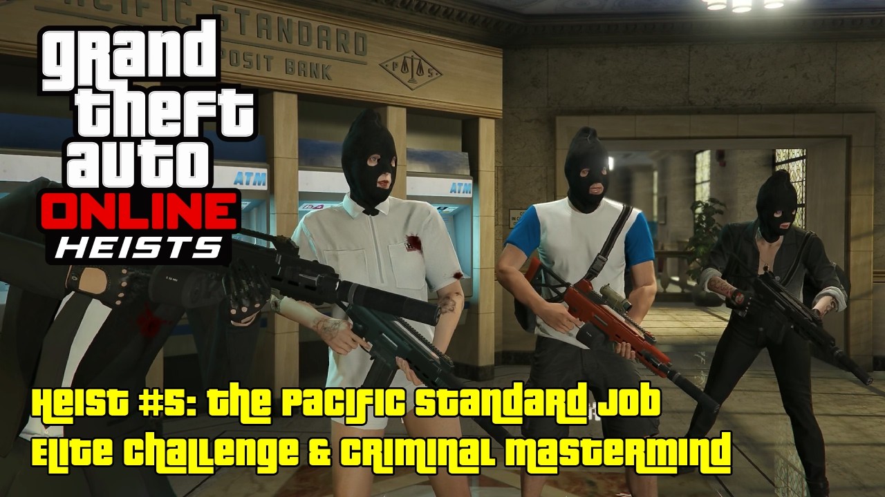 GTA Online - Thử Thách Elite Challenge & Criminal Mastermind Của Apartment Heist (Part 5)
