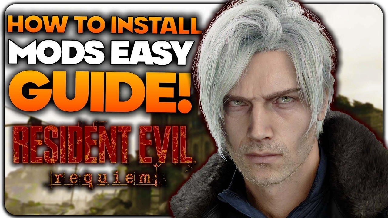 Как установить моды для Resident Evil Requiem: ПРОСТОЕ РУКОВОДСТВО! - Установка модов для RE9