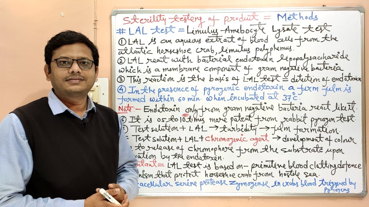 Microbiology 102 = Sterility Testing | Pyrogen Testing By Rabbit Method | LAL Test for Pyrogen