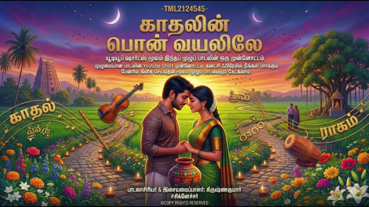 தாளம்… வயலின்… மென்மையான ஹம்மிங்-TML2124545