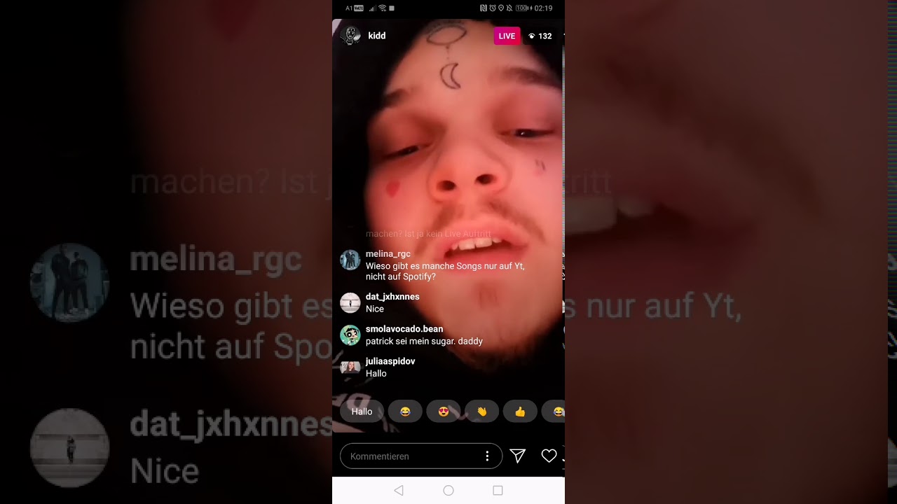 Sierra kidd instagram livestream über: Geld, Boxenverkauf, Kynda gray etc