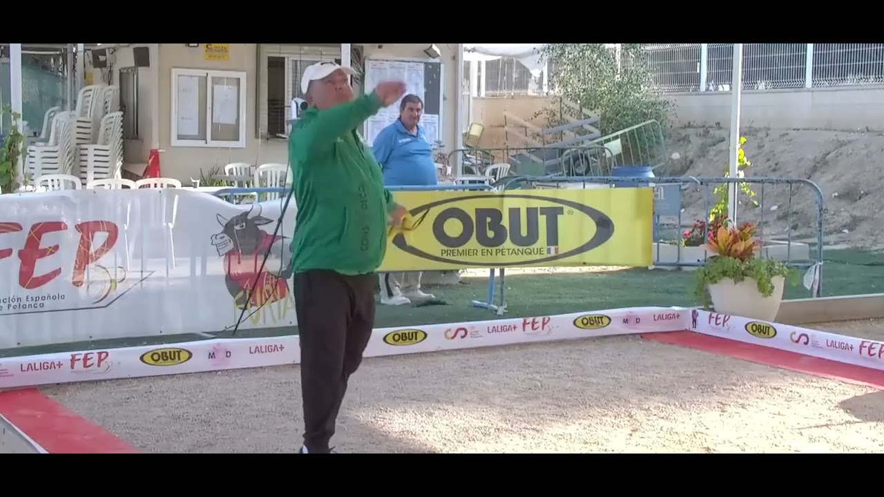 + 55 Abril 25.  Luis Velasco - Manuel Barbecho C. Petanca Canovelles - ASPE