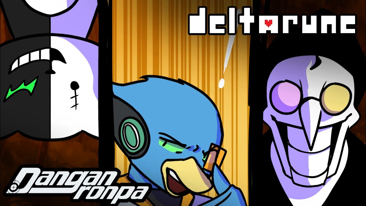 DELTARUNE x DANGANRONPA but the Wheel decides their Fate [CH1-2 ver.]