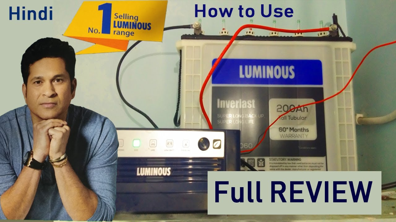 best inverter and battery for home use in india