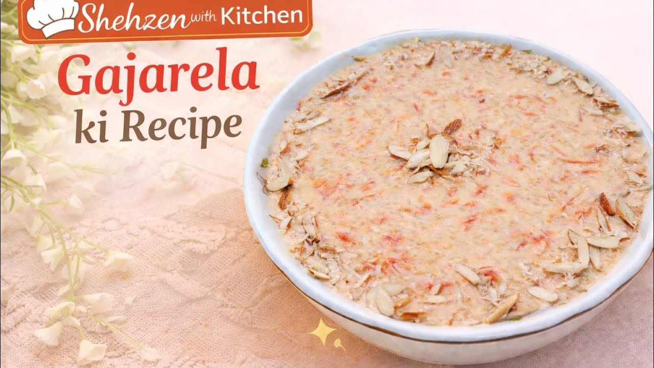 Gajrela Recipe. ||  by Shehzeen with kitchen Carrot kheer ki Recipe 😋😋😋