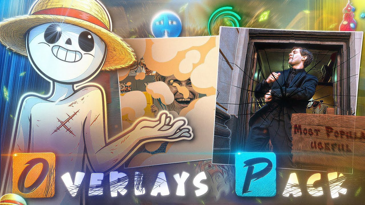 Overlays Pack For Your Edits 📈