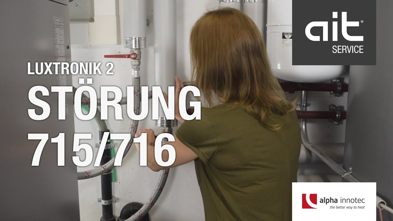 Luxtronik 2 - Fehlermeldung Hochdruckstörung 715/716