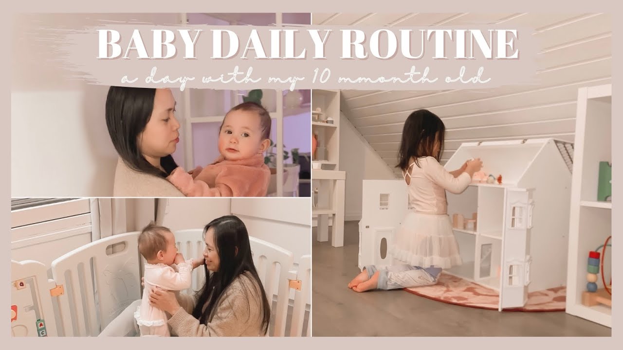 MY BABY’S DAILY ROUTINE | Baby’s Naptime Schedule, What She Eats In A Day And Bedtime Routine