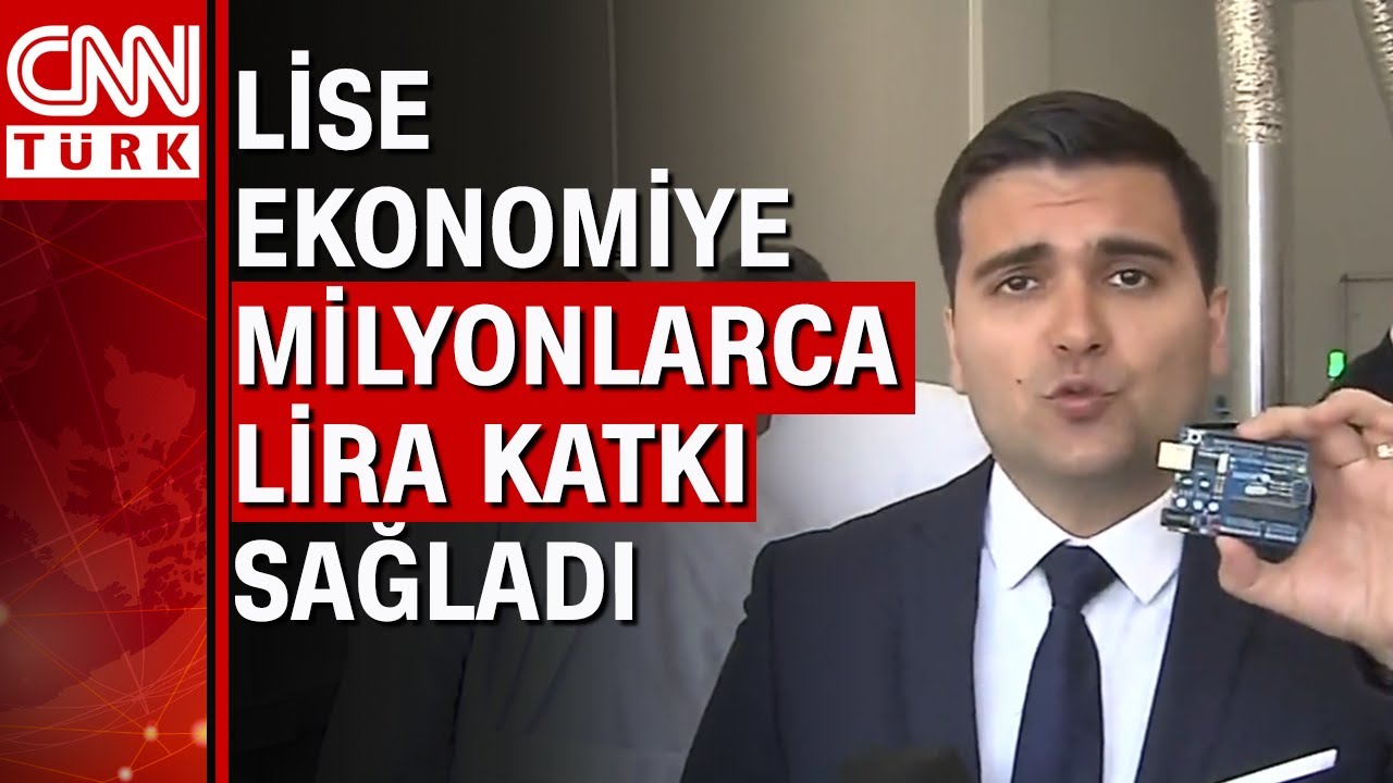 Ankara'da fabrika gibi lise