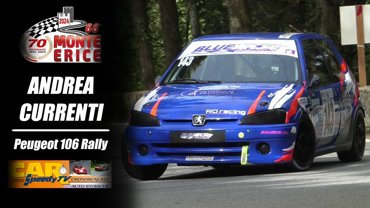 Monte Erice 2024 || Andrea Currenti || Peugeot 106 Rally