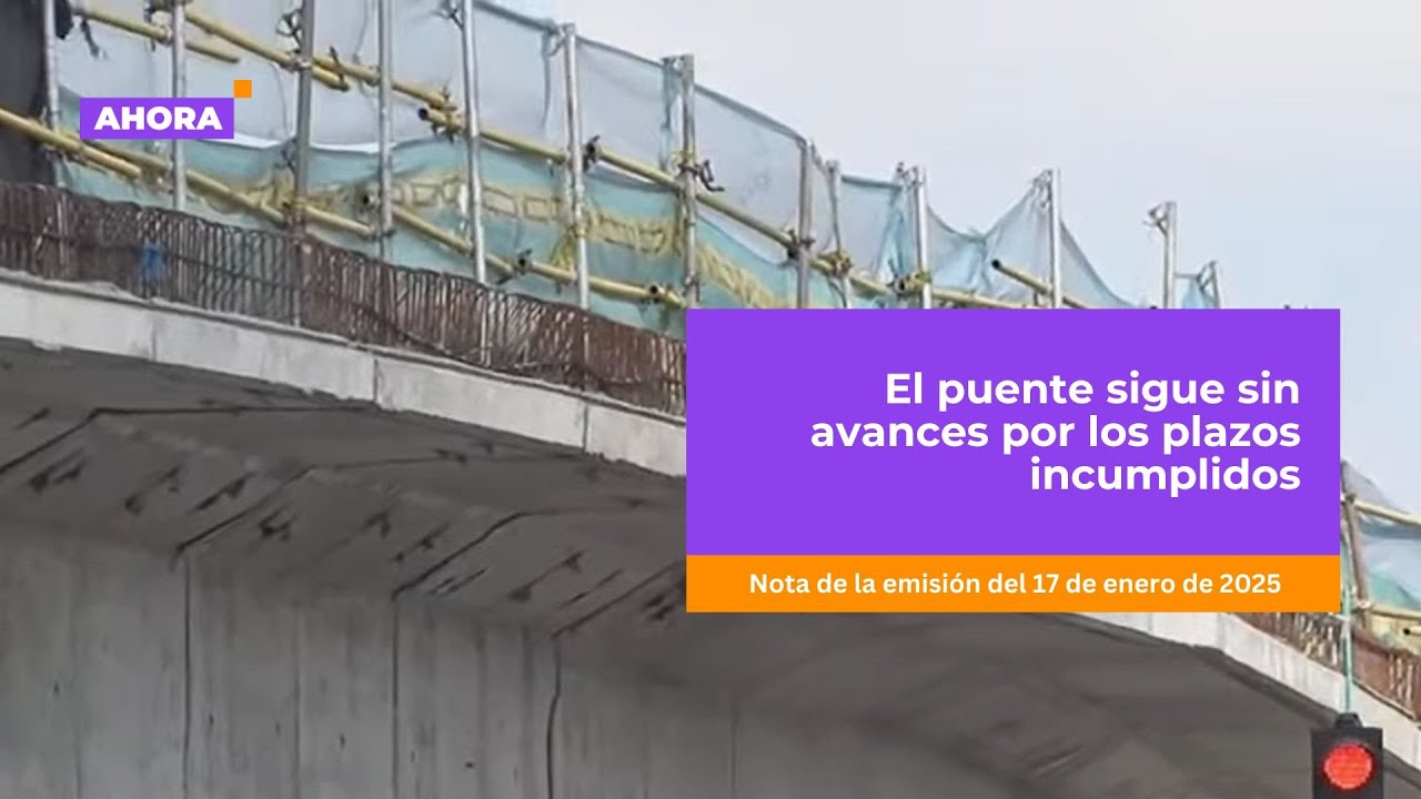Retraso en la construcción del puente de la Calle 100 con Suba | Infraestructura