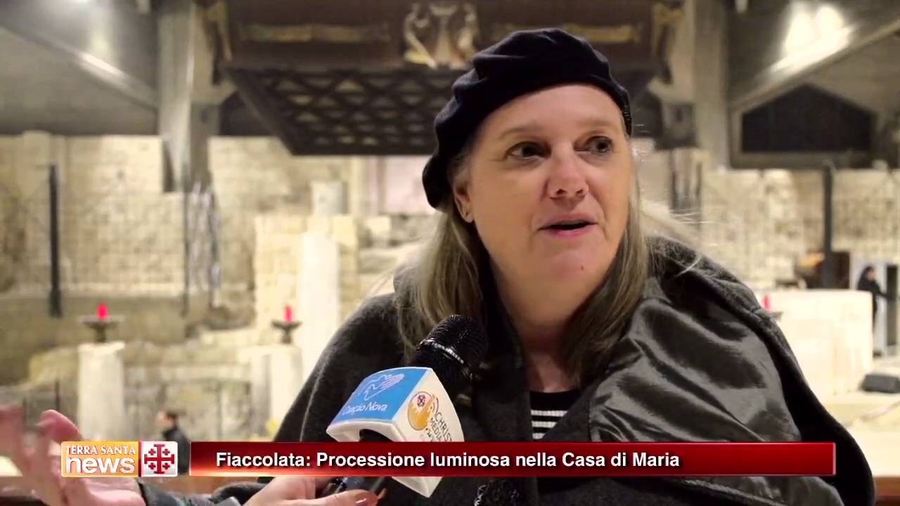 Fiaccolata: Processione luminosa nella Casa di Maria