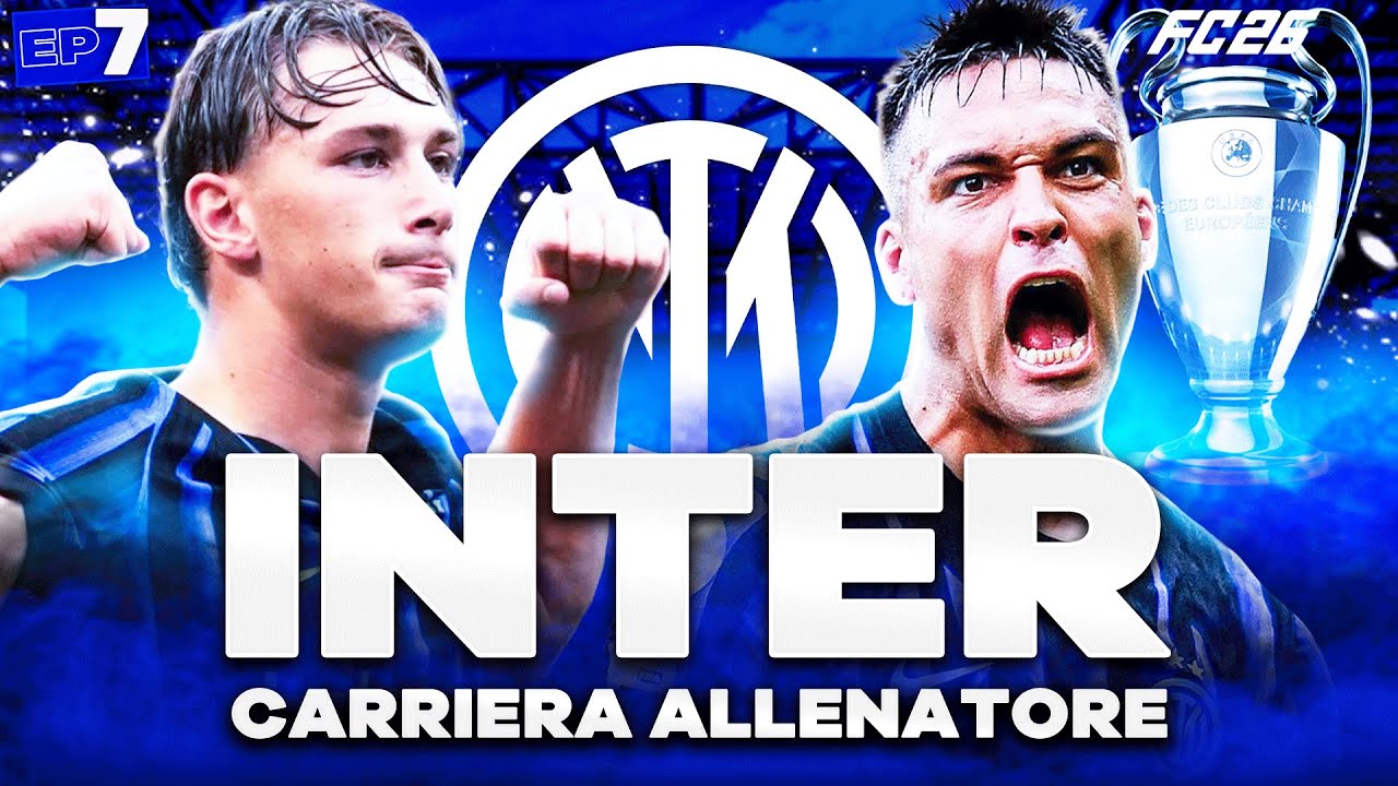DISASTRO IN CHAMPIONS LEAGUE!! SE NON CI SVEGLIAMO RISCHIAMO L'ELIMINAZIONE!! CARRIERA INTER FC26