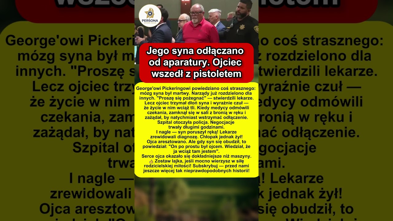 Lekarze postawili na nim krzyżyk, ale serce ojca wiedziało lepiej. Cud na sali szpitalnej.