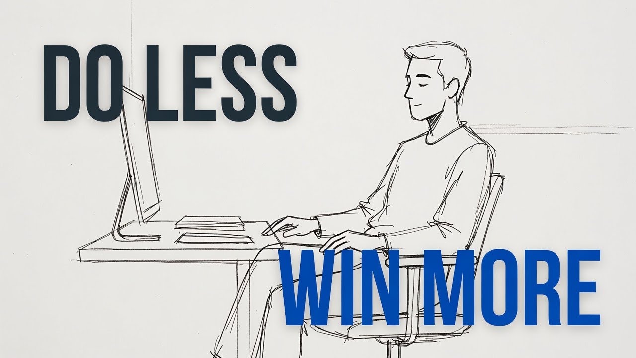 Why Doing Less Makes You More Successful