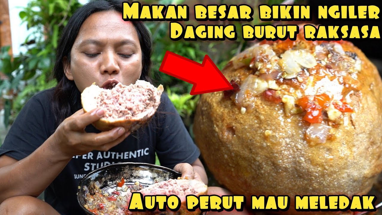 MAKAN BESAR DAGING BURUT PERTAMA DI DUNIA