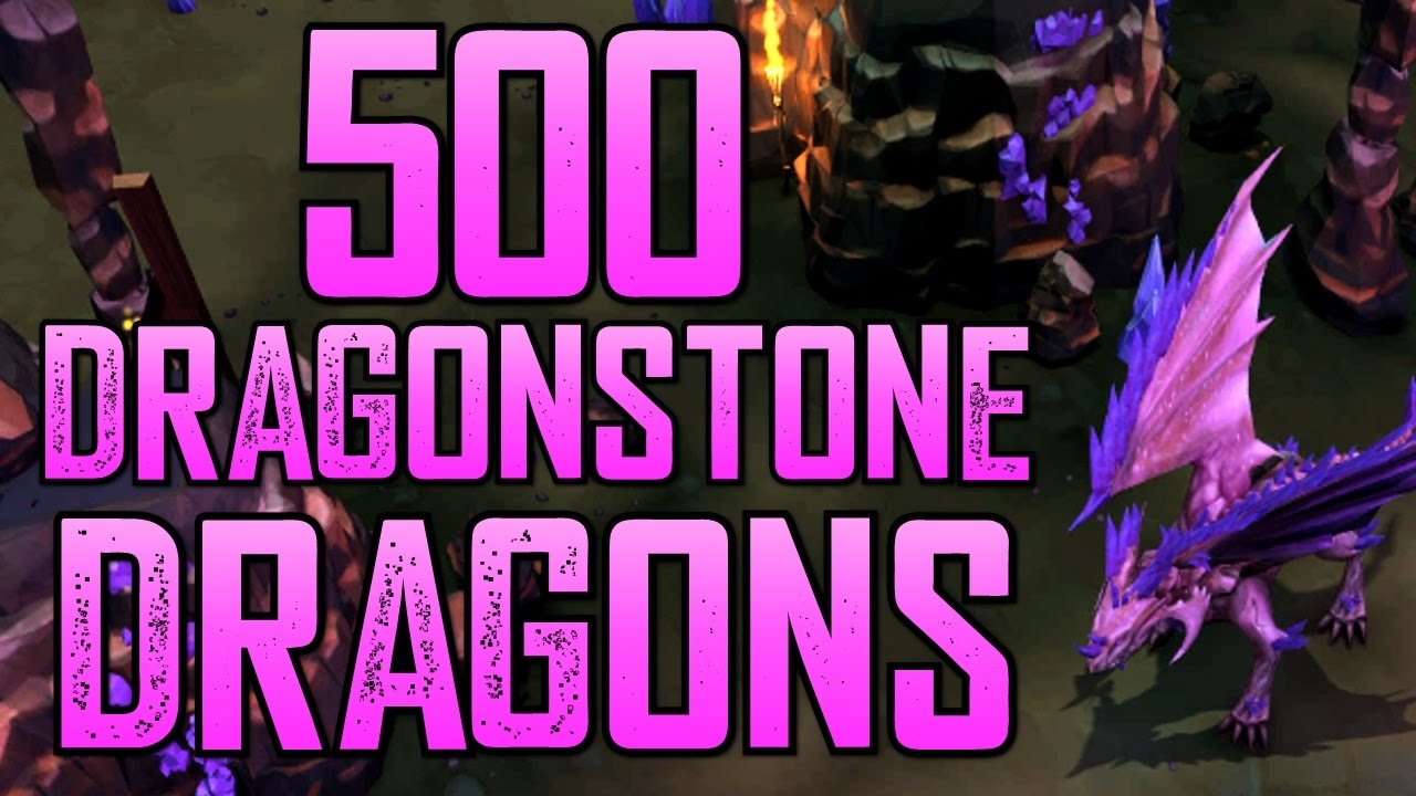 Runescape - Loot From 500 Dragonstone Dragons
