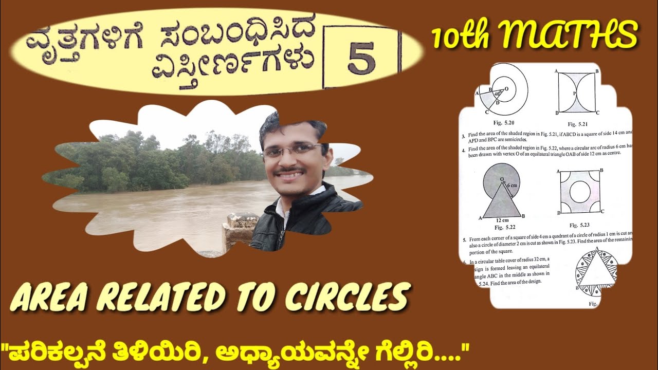 Area Related to Circles CONCEPTS ವೃತ್ತಗಳಿಗೆ ಸಂಬಂಧಿಸಿದ ವಿಸ್ತೀರ್ಣಗಳು ಪರಿಕಲ್ಪನೆ