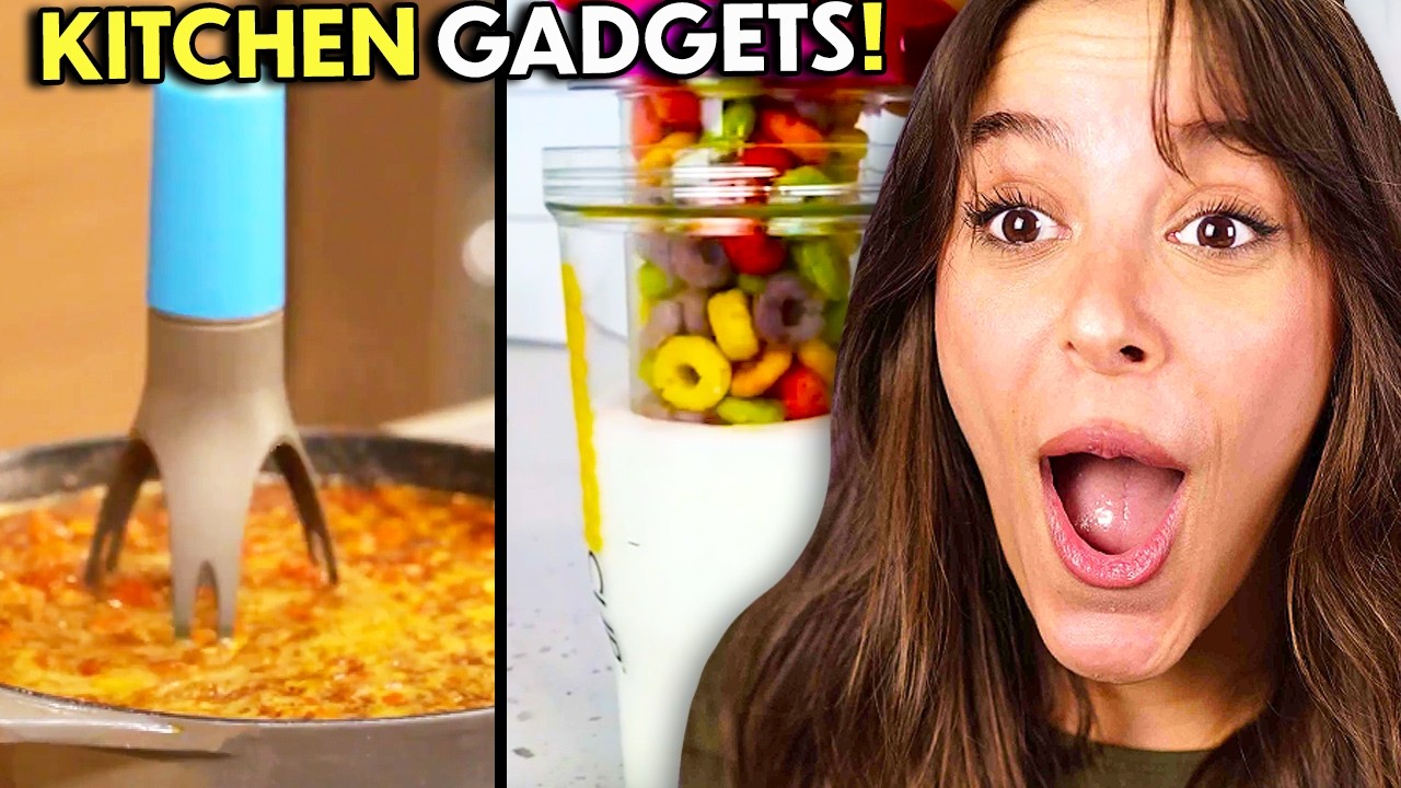 Adults Try Not To Try - Most Bizarre Kitchen Gadgets Ever!