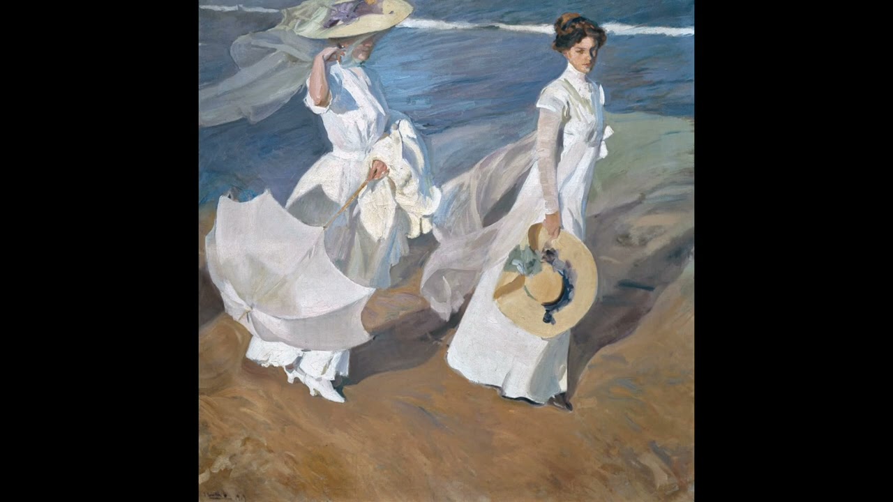Paseo a orillas del mar (Joaquín Sorolla)