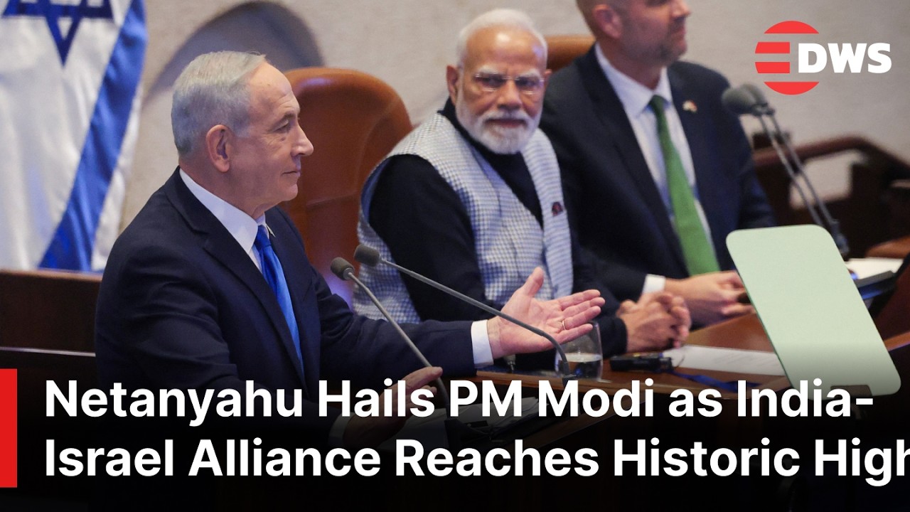 ‘More Than a Friend, A Brother’ – Israeli PM Netanyahu Welcomes Indian PM Modi in Jerusalem | AC1E