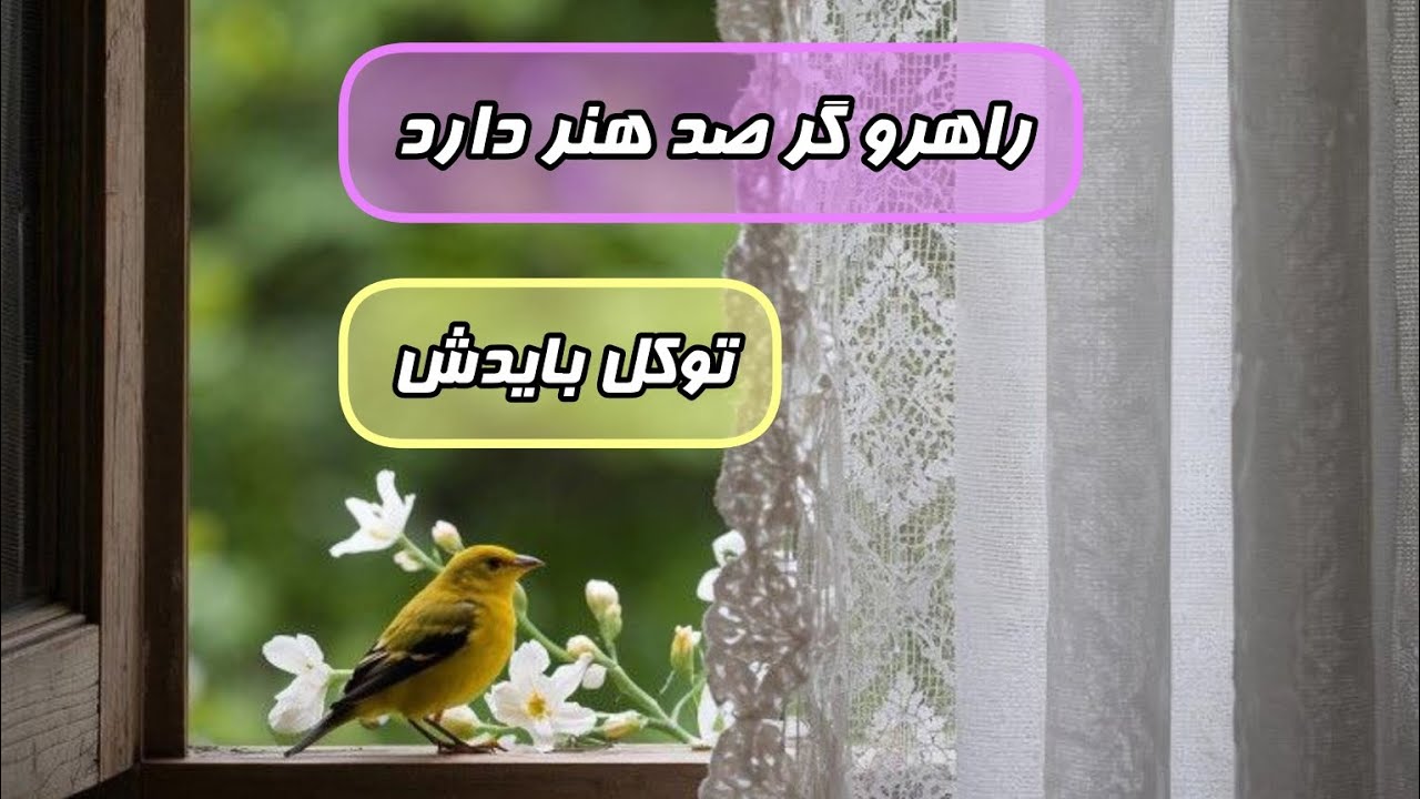 حافظ| در طریقت توکل بایدش|poetrysong