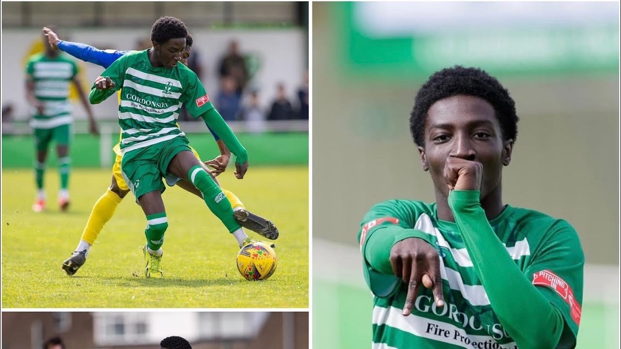 Richard Asamoah 2022/23 Highlights Raw 19 year old Non League talent.