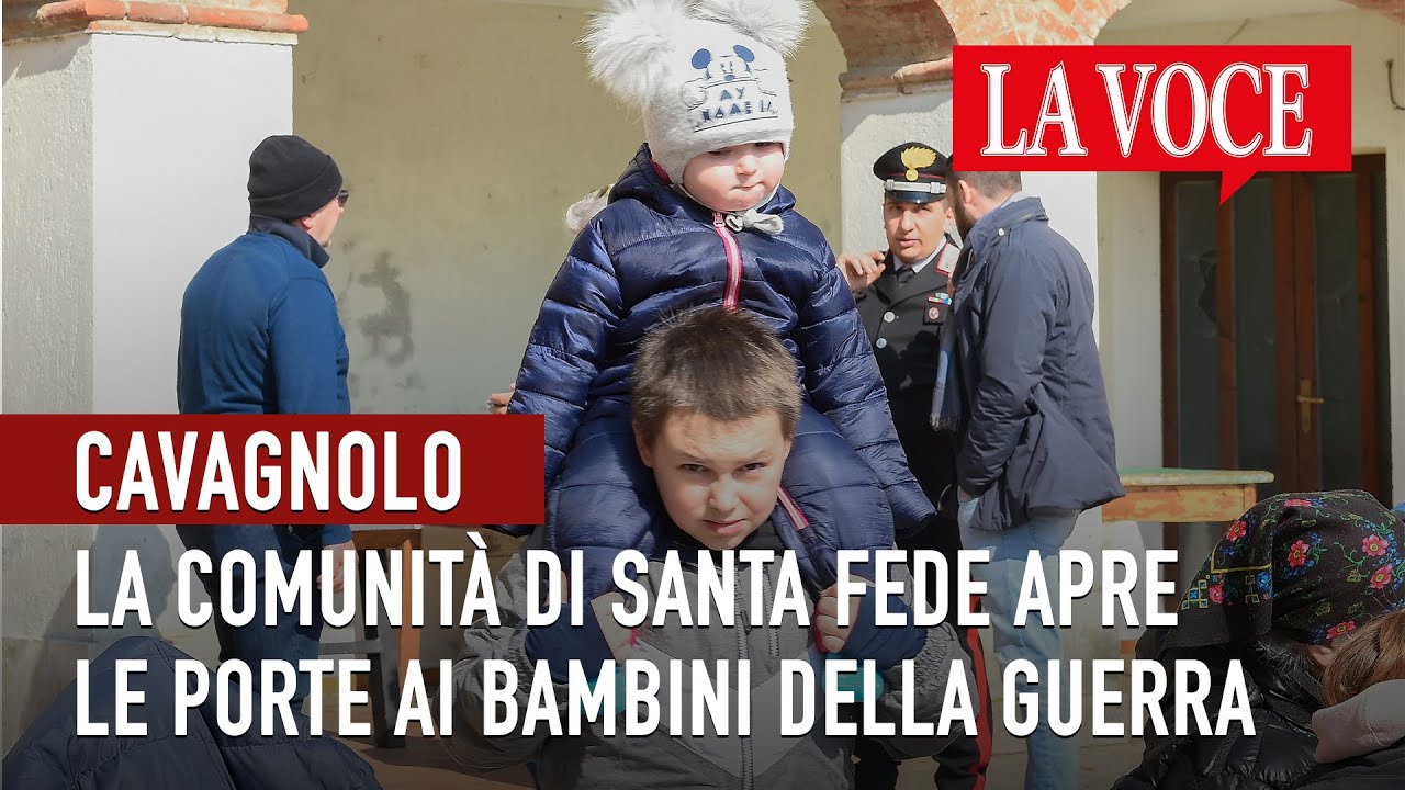 CAVAGNOLO. La comunità di Santa Fede apre le porte ai bambini della guerra